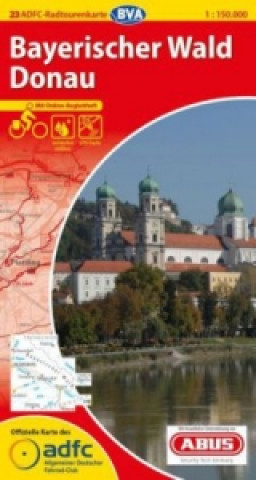 ADFC-Radtourenkarte Bayerischer Wald, Donau