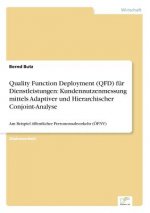 Quality Function Deployment (QFD) fur Dienstleistungen