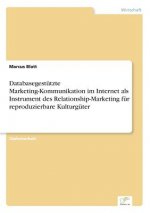 Databasegestutzte Marketing-Kommunikation im Internet als Instrument des Relationship-Marketing fur reproduzierbare Kulturguter