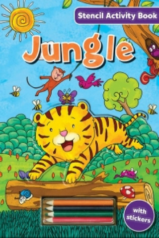 Stencil Activity Book - Jungle