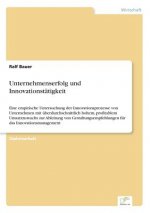 Unternehmenserfolg und Innovationstatigkeit
