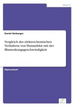 Vergleich des elektrochemischen Verhaltens von Humanblut mit der Blutsenkungsgeschwindigkeit