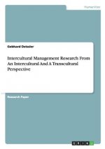 Intercultural Management Research From An Intercultural And A Transcultural Perspective