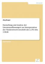 Darstellung und Analyse der Literaturauffassungen zur Interpretation der Niederstwertvorschrift des  253 Abs. 3 HGB