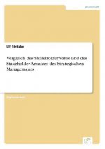 Vergleich des Shareholder Value und des Stakeholder Ansatzes des Strategischen Managements