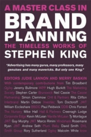 Master Class In Brand Planning - The Timeless Works of Stephen King