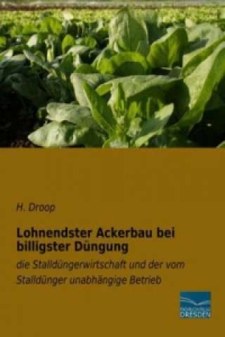 Lohnendster Ackerbau bei billigster Düngung