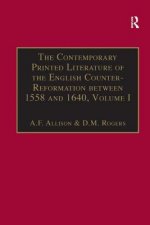 Contemporary Printed Literature of the English Counter-Reformation between 1558 and 1640
