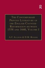 Contemporary Printed Literature of the English Counter-Reformation between 1558 and 1640