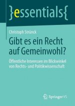 Gibt Es Ein Recht Auf Gemeinwohl?