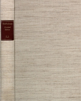Shaftesbury (Anthony Ashley Cooper): Standard Edition / II. Moral and Political Philosophy. Band 1: The Moralists, A Philosophical Rhapsody; The Socia