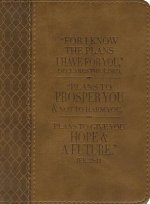 For Know the Plans I Have for You Lux-Leather Journal: Brown