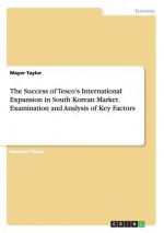 Success of Tesco's International Expansion in South Korean Market. Examination and Analysis of Key Factors