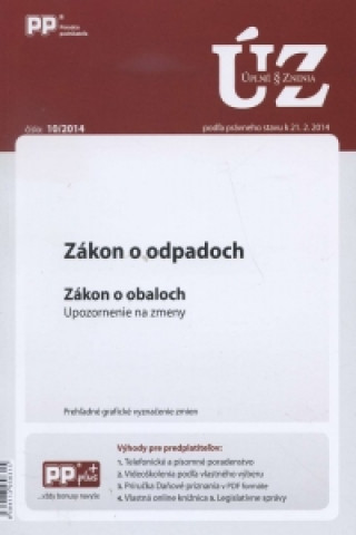 UZZ 10/2014 Zákon o odpadoch