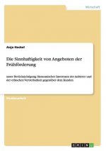 Sinnhaftigkeit von Angeboten der Fruhfoerderung
