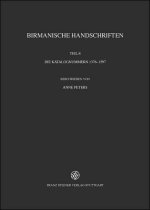 Birmanische Handschriften. Tl.8