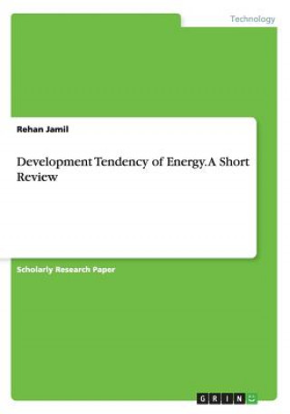 Development Tendency of Energy. A Short Review