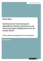 Rechtsextreme Orientierung bei Jugendlichen