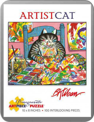 B. Kliban Artistcat 100-Piece Jigsaw Puzzle
