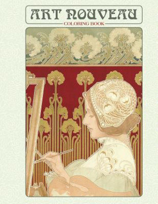 Art Nouveau Colouring Book