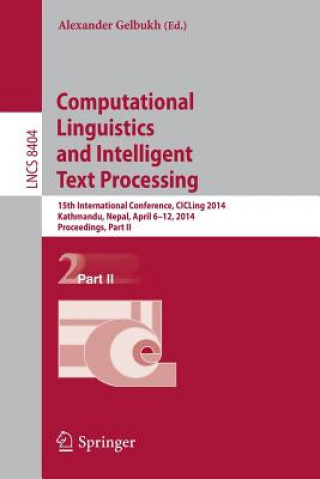 Computational Linguistics and Intelligent Text Processing. Pt.2
