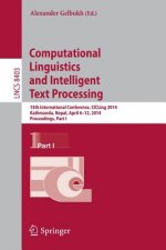 Computational Linguistics and Intelligent Text Processing. Pt.1