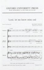 Lord, let me know mine end