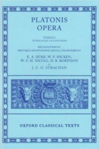 Plato Opera Volume I