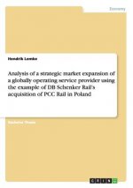 Analysis of a strategic market expansion of a globally operating service provider using the example of DB Schenker Rail's acquisition of PCC Rail in P