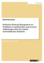 Modernes Financial Management im Verhaltnis zu traditionellen und neueren Auffassungen uber die Grunde wirtschaftlichen Handelns