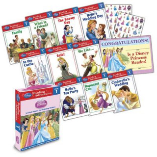 Disney Princess Reading Adventures Disney Princess Level 1 Boxed Set (Disney Book Group)(Twarda)