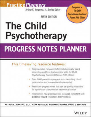 Child Psychotherapy Progress Notes Planner 5e
