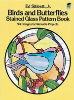 Birds and Butterflies Stained Glass Pattern Book