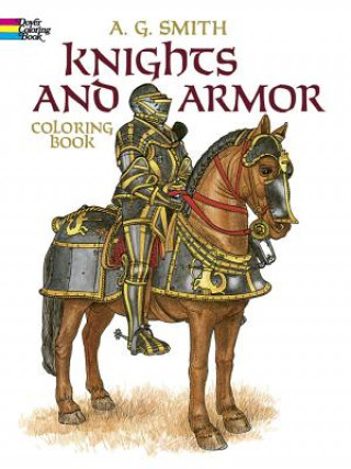 Knights and Armour Colouring Book