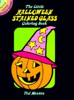 Little Halloween Stained Glass Coloring Book