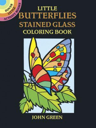 Little Butterflies Stained Glass Colouring Book