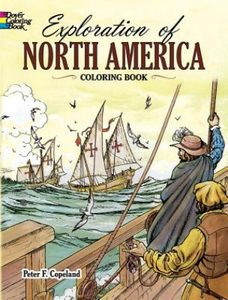 Exploration of North America Coloring Book