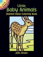 Little Baby Animals Stained Glass Colouring Book