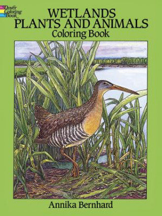 Wetlands Plants and Animals Colouring Book
