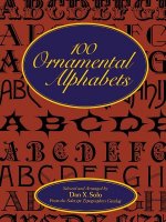 100 Ornamental Alphabets