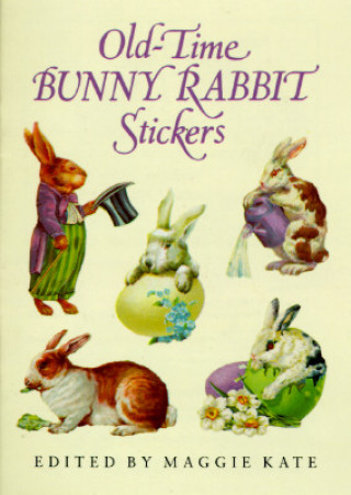Old-Time Bunny Rabbit Stickers