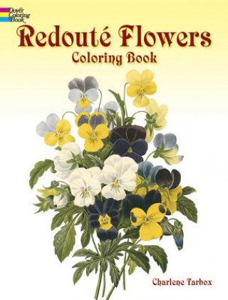 Redoute Roses Colouring Book