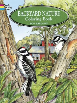 Backyard Nature Colouring Book