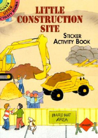 Little Construction Site Sticker Activity Book