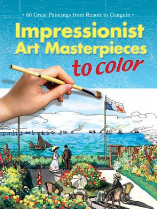 Impressionist Art Masterpieces to Color