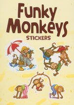 Funky Monkeys Stickers