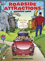 Roadside Attractions Coloring Book: Weird and Wacky Landmarks from Across the USA!