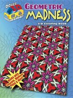 3-D Coloring Book - Geometric Madness