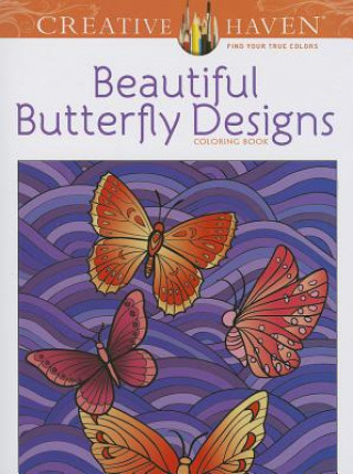 Creative Haven Beautiful Butterfly Designs Coloring Book