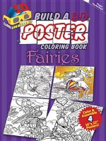 Build a 3-D Poster Coloring Book - Fairies